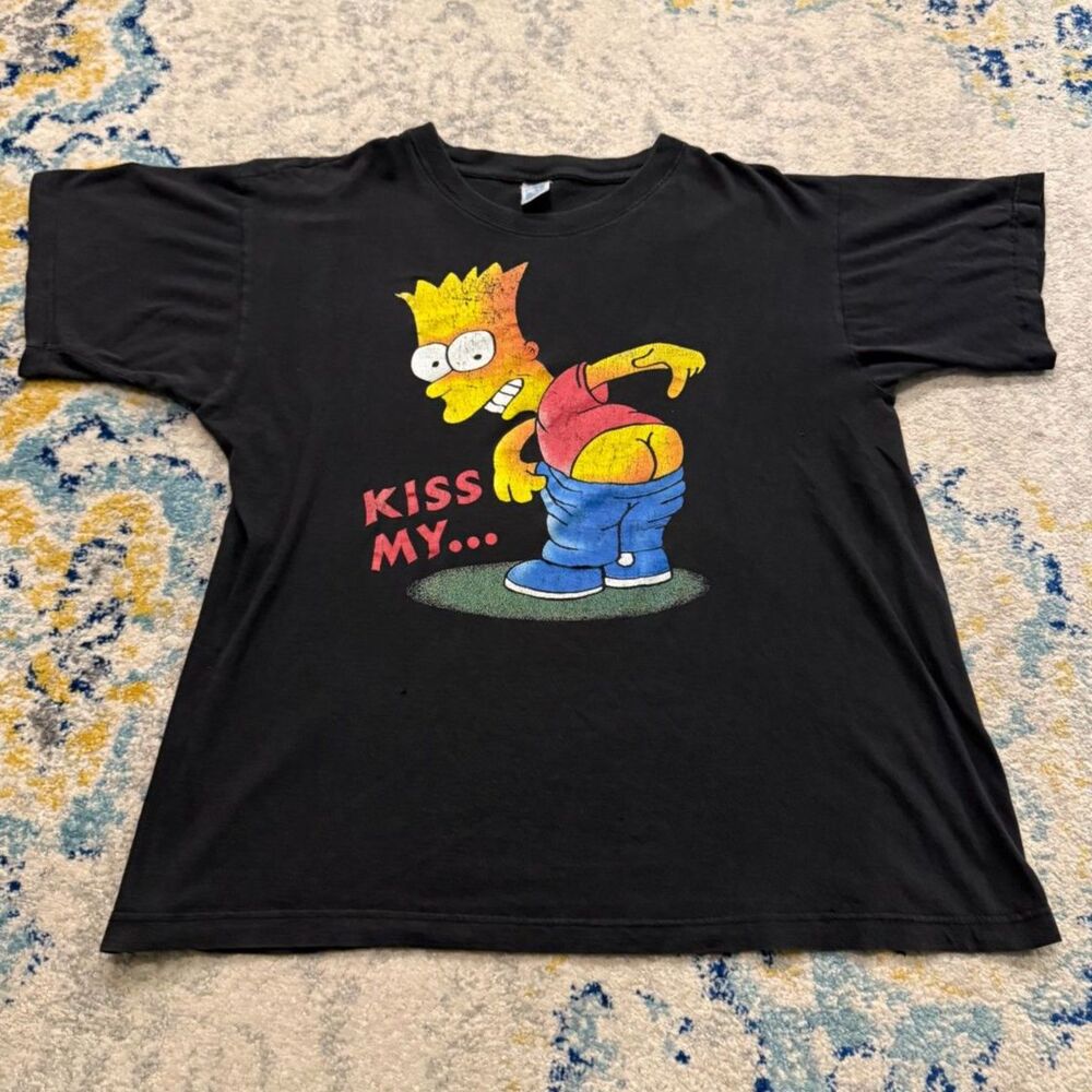 Vintage Bart Simpson Kiss My Butt Tee